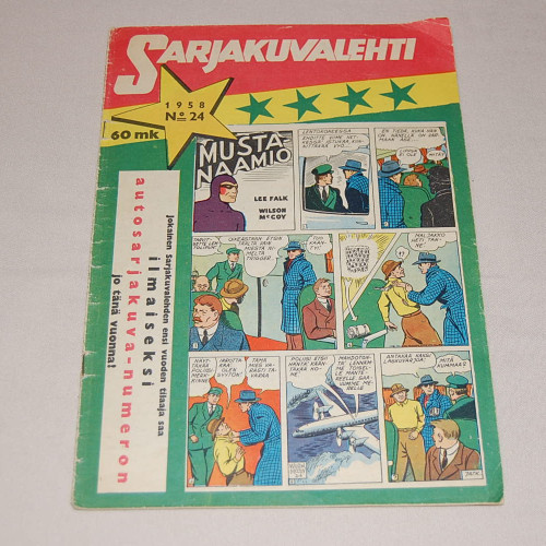 Sarjakuvalehti 24 - 1958
